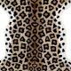 Leopard Rug Hand Tufted Woolen Rug For Home Decoration